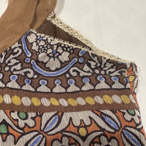 Vintage Y2K Tank Top Only Hearts NYC Helena Stuart 100% Silk Sz S Whimsy Fairy - Picture 12 of 16